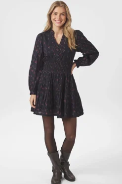 Nncornell Fine Print Dress 166552