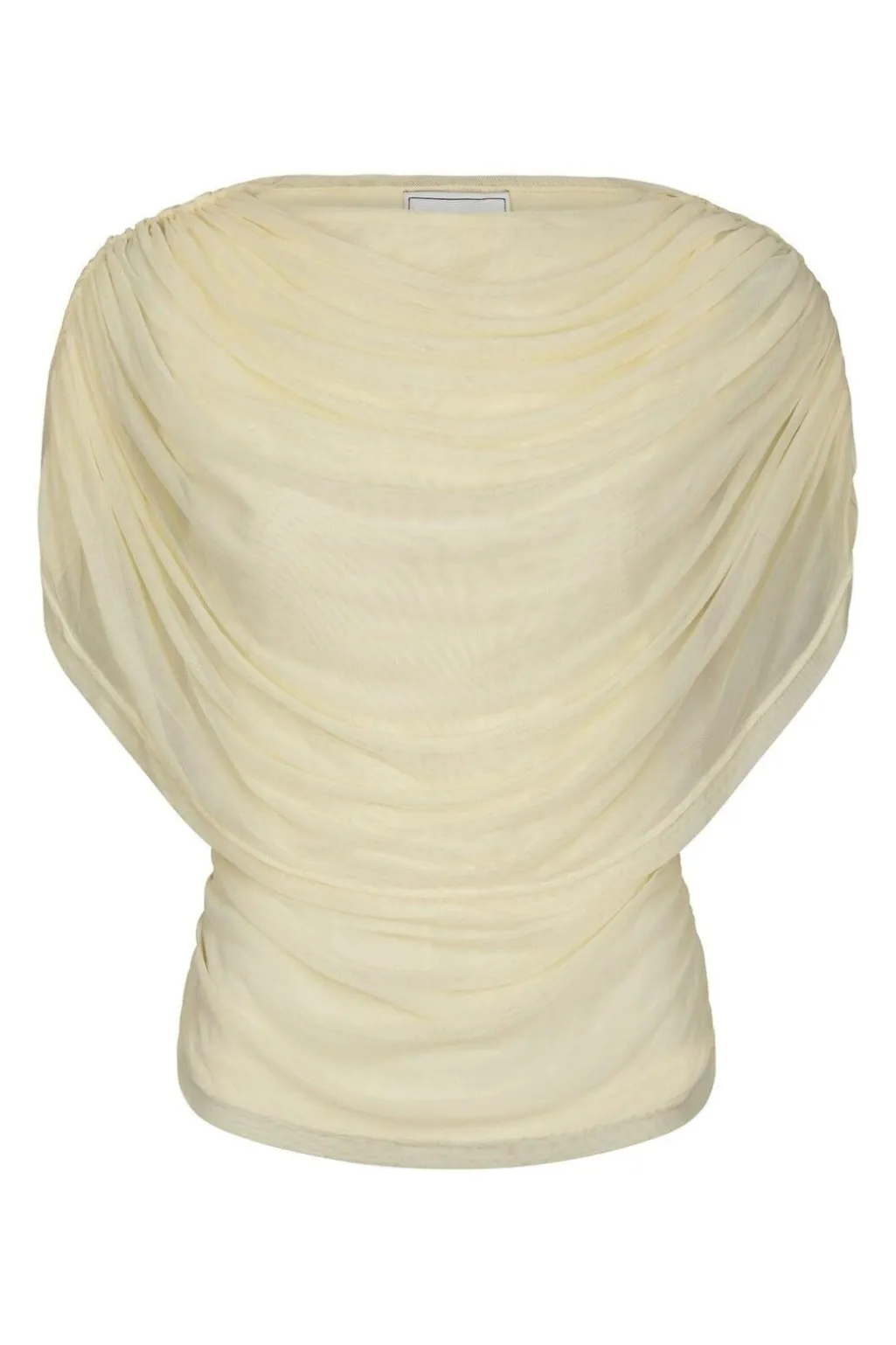 Nncottuna Drapy Mesh Top 167205