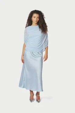 Neo Noir Nncottuna Drapy Mesh Top 167205 | T-Shirts & Toppar