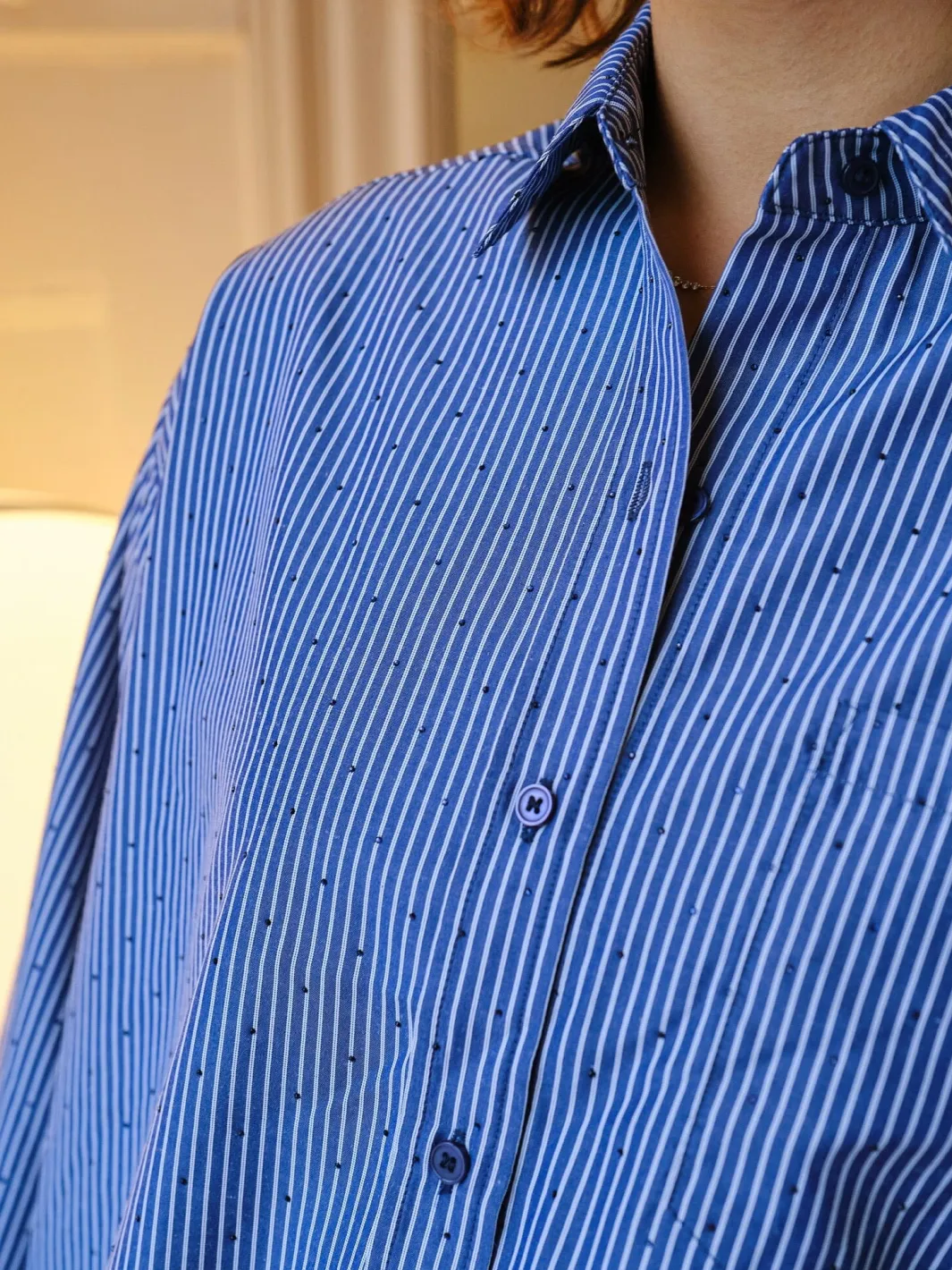 Neo Noir Nndalma B Stripe Stone Shirt 164520 | Blusar & Skjortor