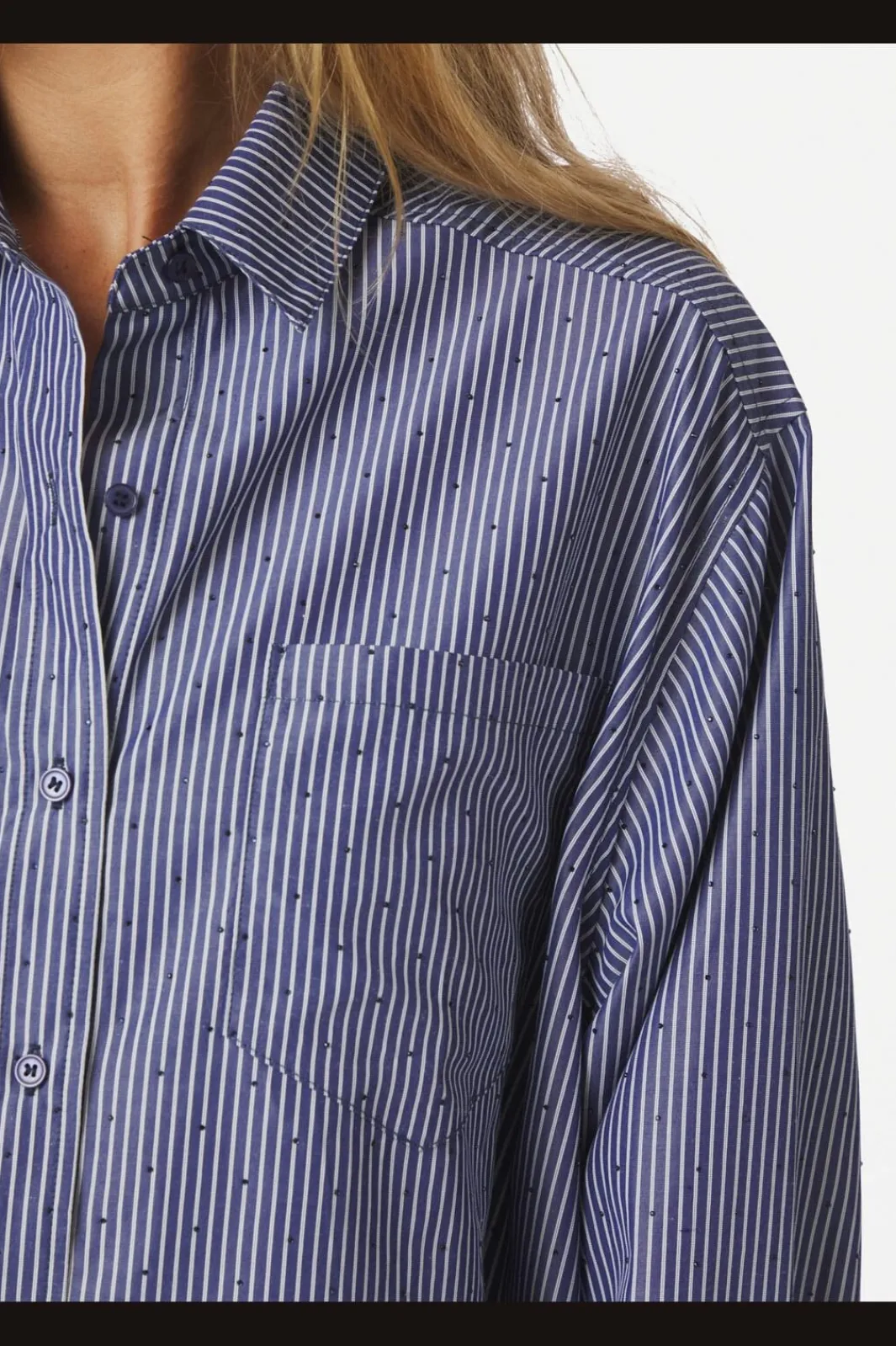 Neo Noir Nndalma B Stripe Stone Shirt 164520 | Blusar & Skjortor