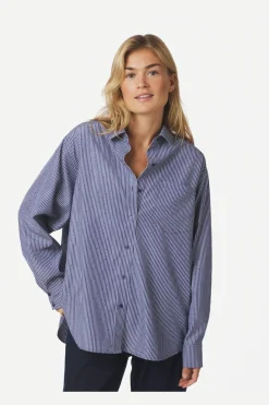 Neo Noir Nndalma B Stripe Stone Shirt 164520 | Blusar & Skjortor