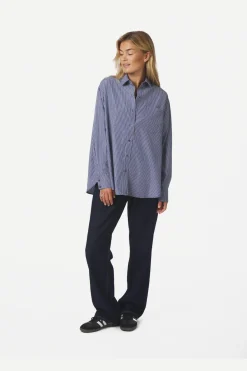 Neo Noir Nndalma B Stripe Stone Shirt 164520 | Blusar & Skjortor