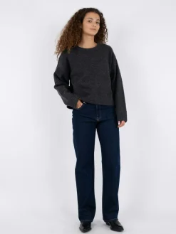 Neo Noir Nndetri Solid Knit Blouse | Blusar & Skjortor