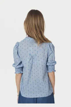 Neo Noir Nndiana Dobby S Blouse 167750 | Blusar & Skjortor