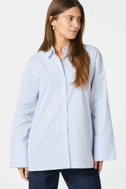 Neo Noir Nndita Mini Stripe Shirt 162706 | Blusar & Skjortor