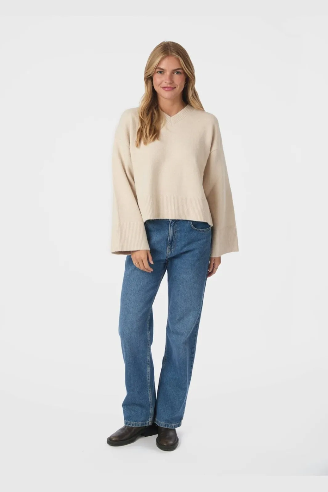Neo Noir Nndova Knit Blouse 164912 | Blusar & Skjortor