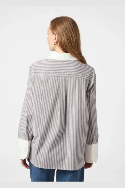 Neo Noir Nndranila Stripe Shirt 165982 | Blusar & Skjortor