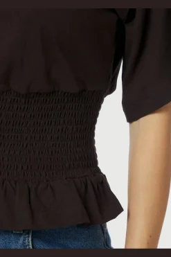 Neo Noir Nndray Boxy Smock Tee 165720 | T-Shirts & Toppar