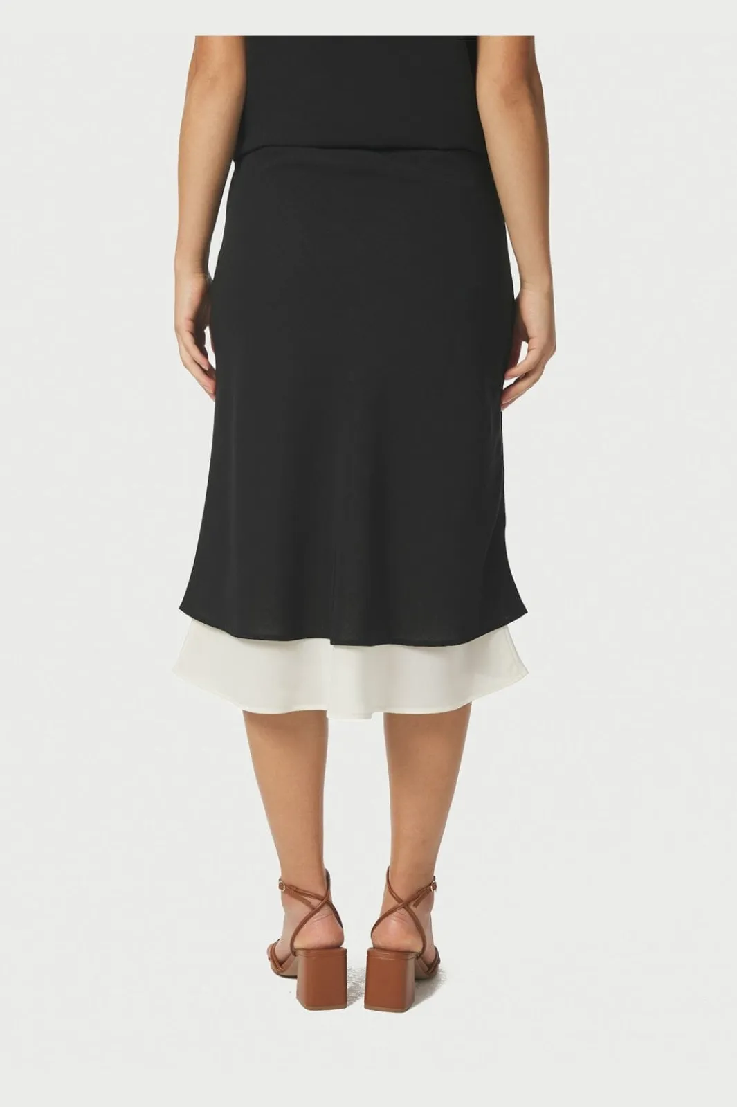 Neo Noir Nnelinor Chiffon Skirt 168109 | Kjolar