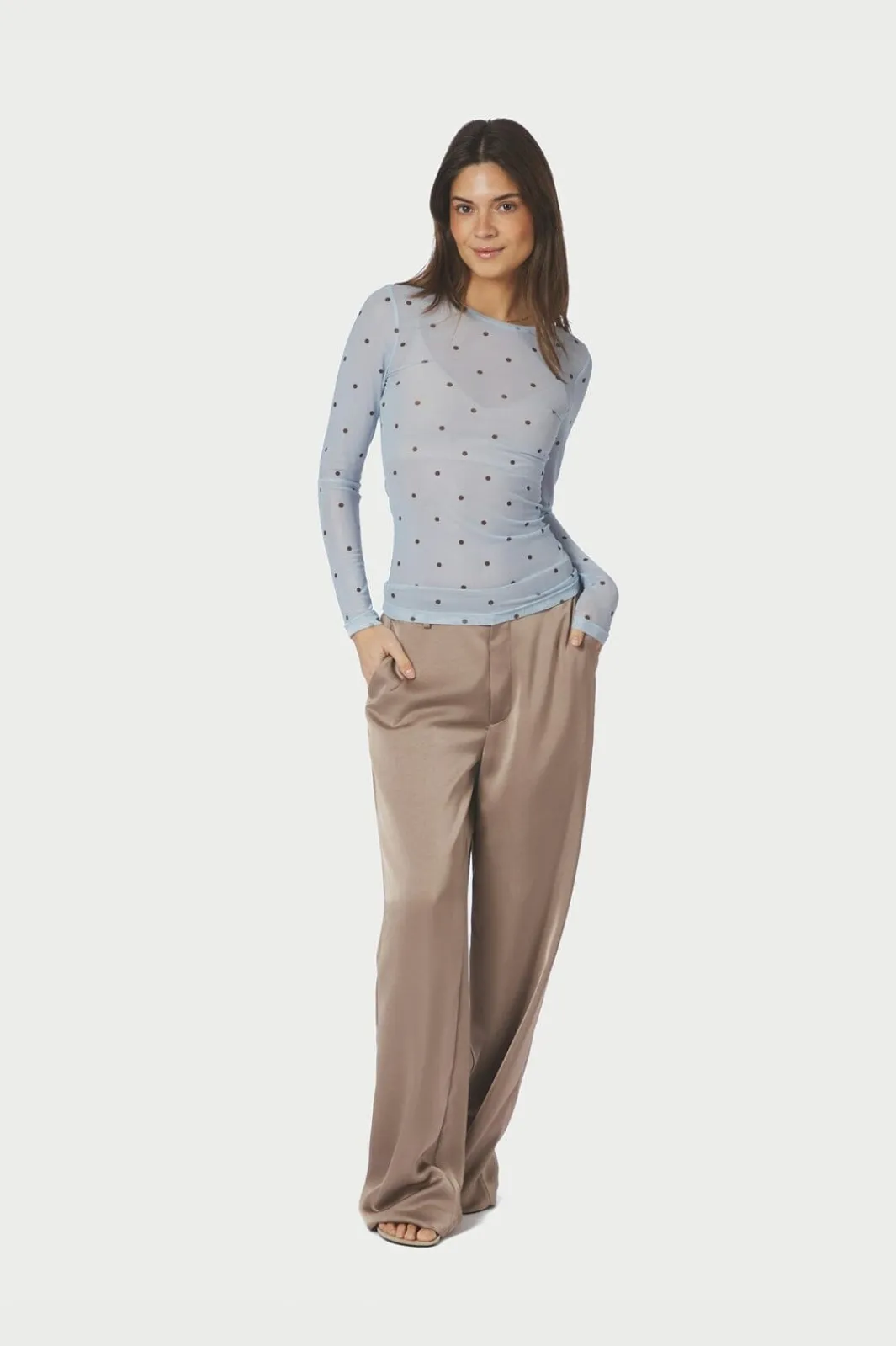 Neo Noir Nnella Space Dot Blouse 168628 | Blusar & Skjortor