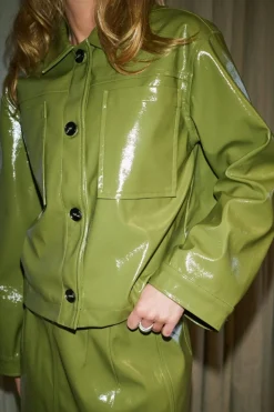 Neo Noir Nnemilia Patent Jacket 164794 | Ytterkläder & Jackor