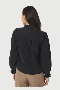 Neo Noir Nnemmeline Denim Blouse 164434 | Blusar & Skjortor