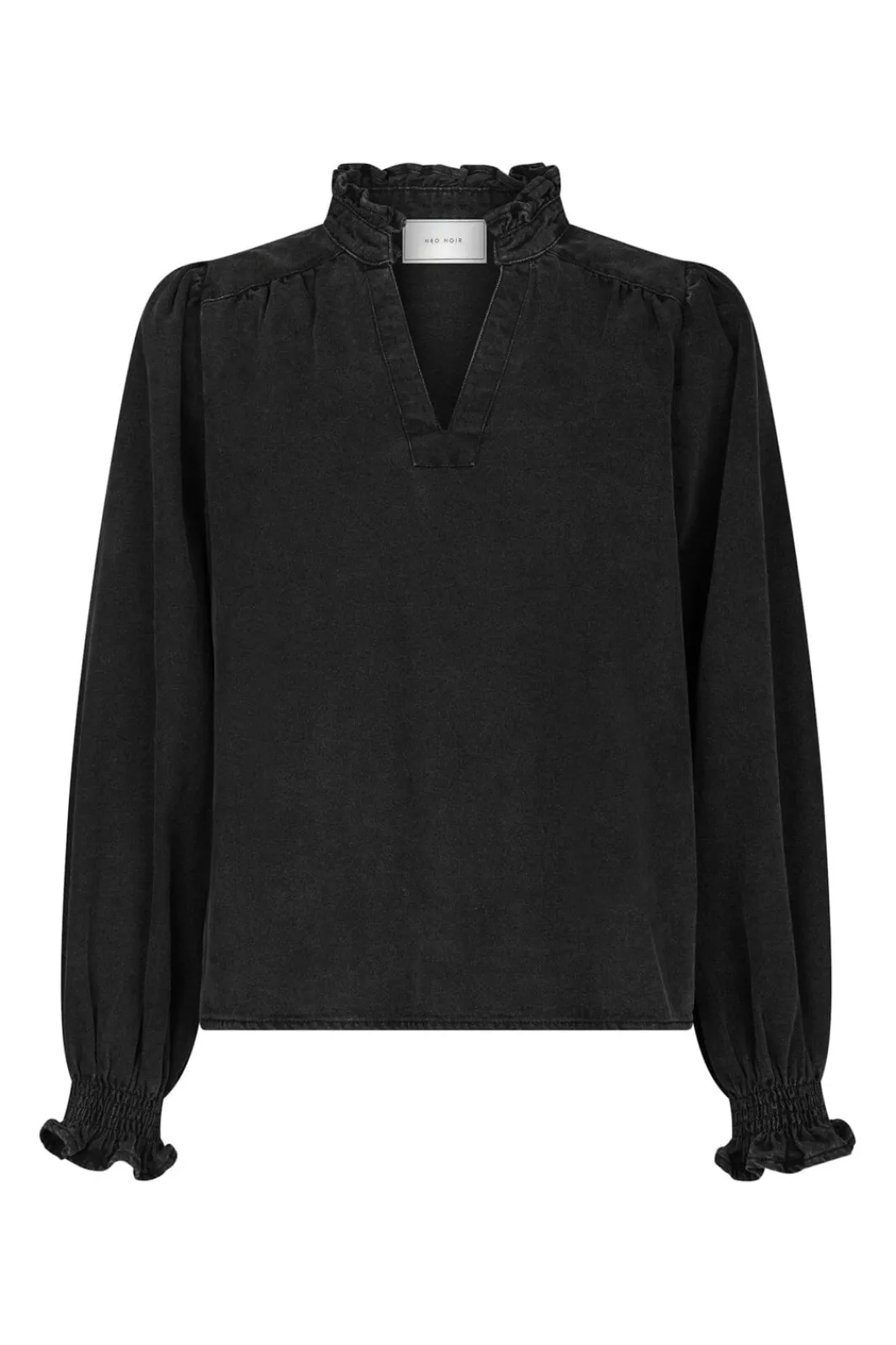 Neo Noir Nnemmeline Denim Blouse 164434 | Blusar & Skjortor