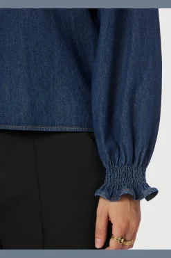 Nnemmeline Denim Blouse 164434