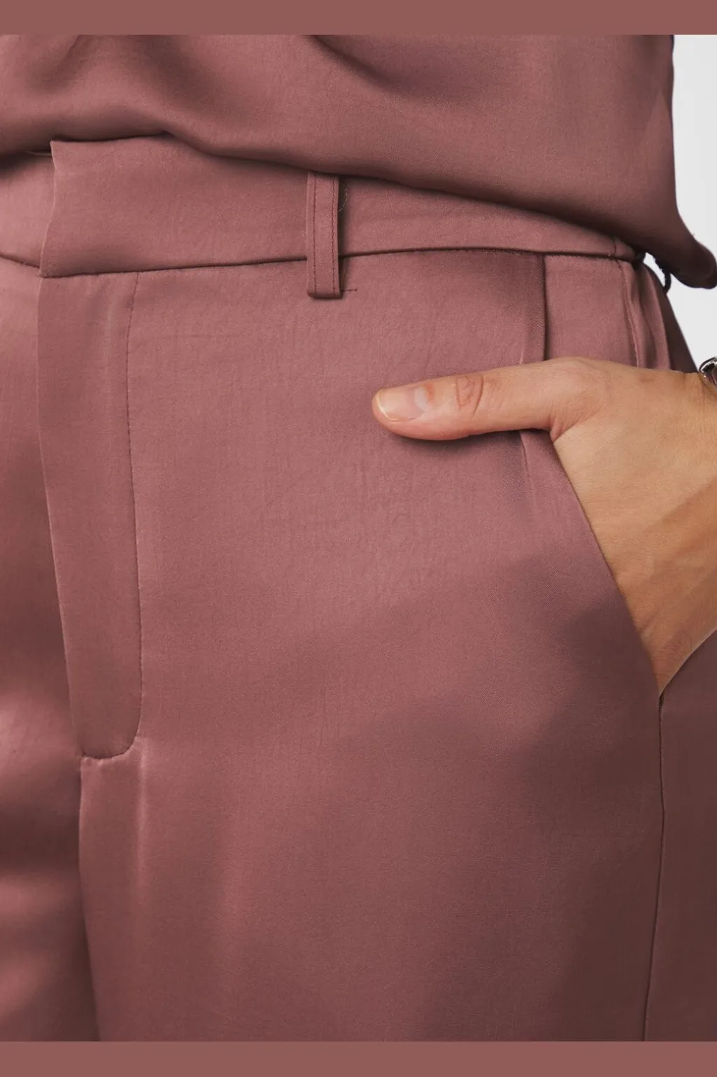 Nnemmett Heavy Sateen Pants 164136