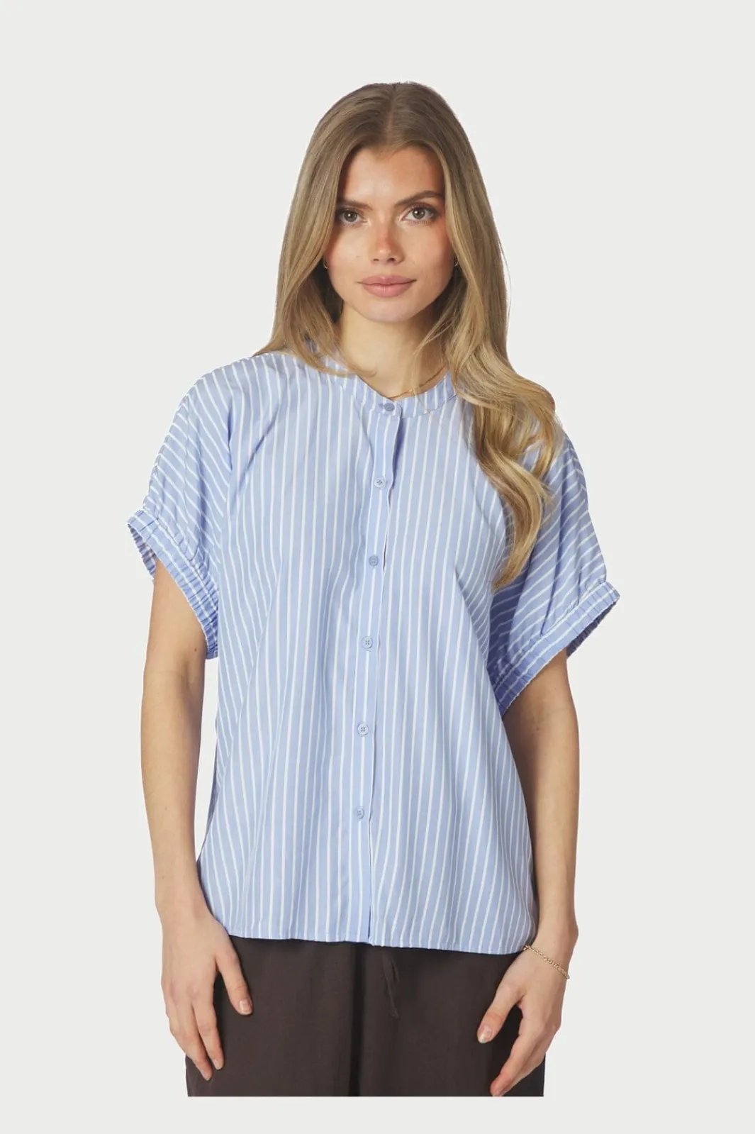 Neo Noir Nnenglana Stripe Blouse 166460 | Blusar & Skjortor