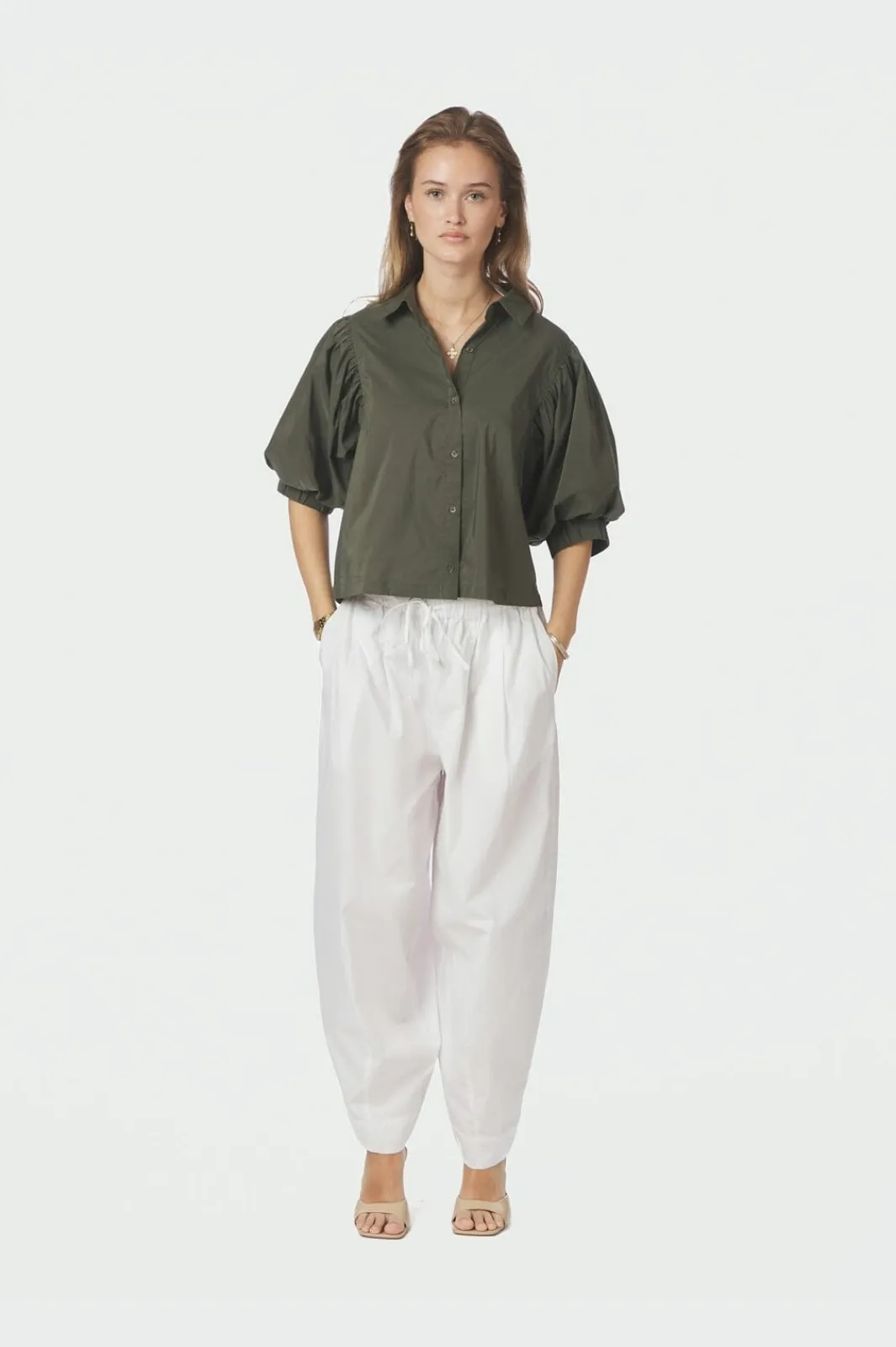 Neo Noir Nnetta Poplin Shirt 168089 | Blusar & Skjortor