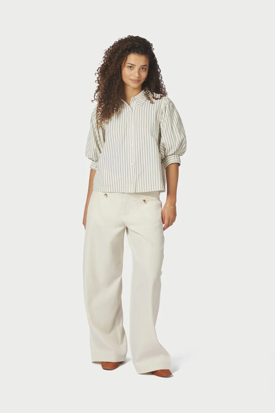 Neo Noir Nnetta Slim Stripe Shirt 168663 | Blusar & Skjortor