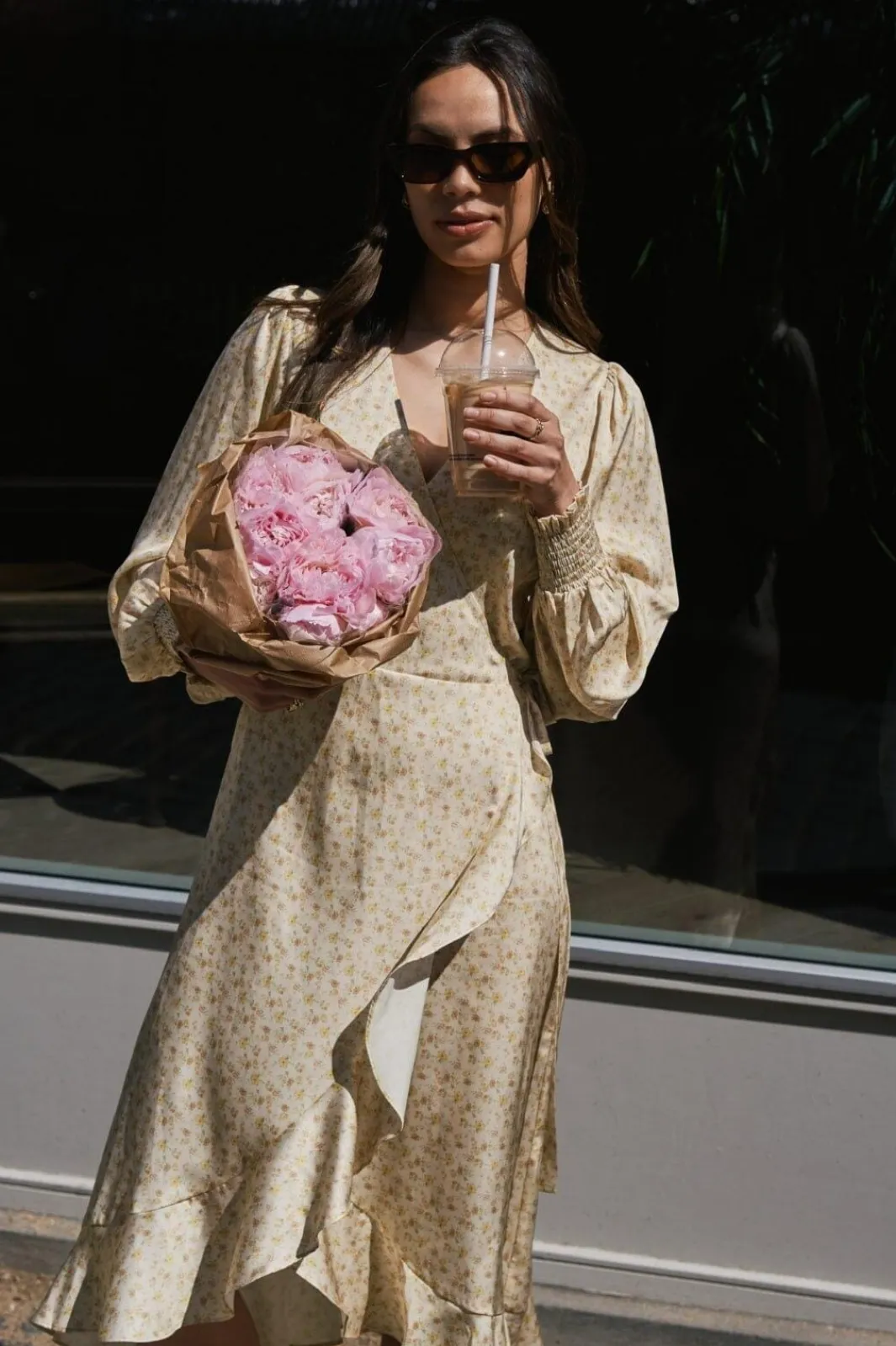 Neo Noir Nneva Soft Floral Dress 165111 | Klänningar