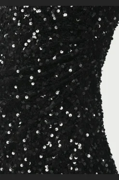 Nnfanya Velvet Sequins Dress 167187