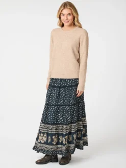 Neo Noir Nnfelicia Mini Border Skirt 162569 | Kjolar
