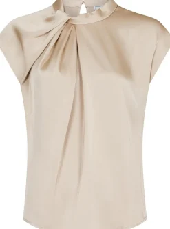 Neo Noir Nnfleur Drapy Satin Blouse | T-Shirts & Toppar