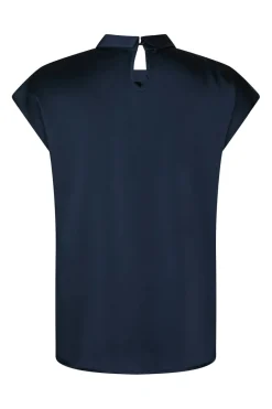 Neo Noir Nnfleur Drapy Satin Blouse 160990 | Blusar & Skjortor