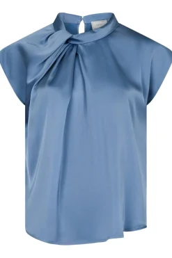 Neo Noir Nnfleur Drapy Satin Blouse | T-Shirts & Toppar