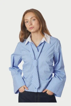 Neo Noir Nnfrancesca Stripe Shirt 165981 | Blusar & Skjortor
