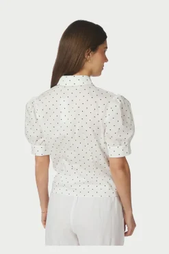 Nnfrannie Dot Shirt 166006