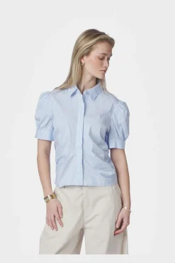 Neo Noir Nnfrannie Soft Stripe Shirt 169738 | Blusar & Skjortor