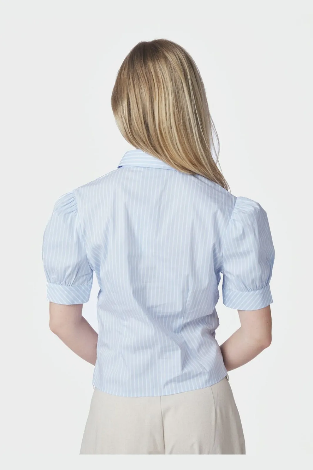 Neo Noir Nnfrannie Soft Stripe Shirt 169738 | Blusar & Skjortor