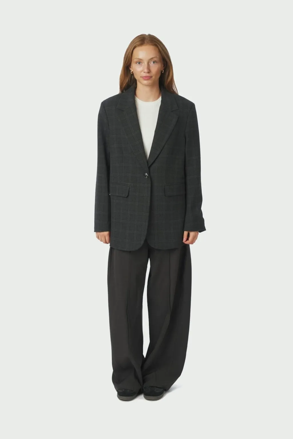 Nngaby Check Blazer 166932