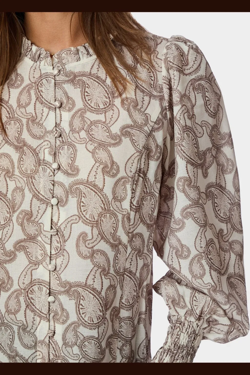 Nngilda Soft Paisley Blouse 167647