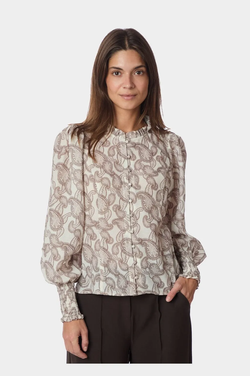 Nngilda Soft Paisley Blouse 167647