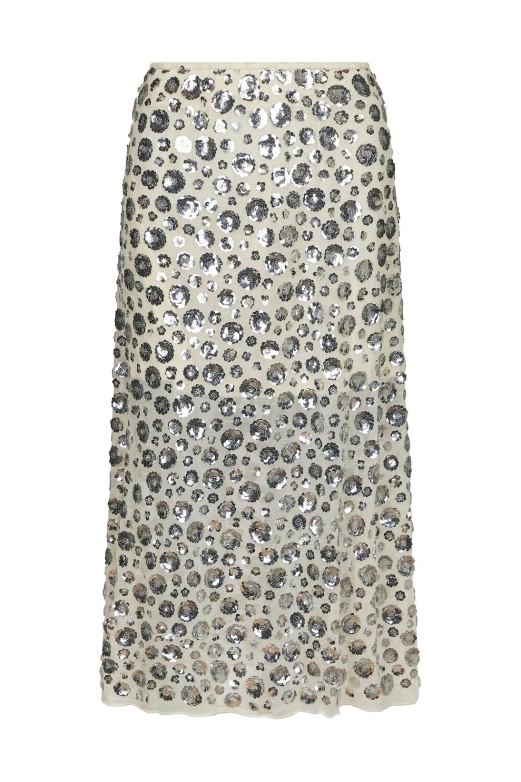 Neo Noir Nngilla Flower Sequins Skirt 167537 | Kjolar