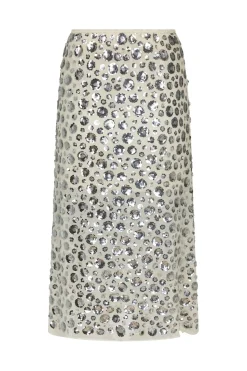 Neo Noir Nngilla Flower Sequins Skirt 167537 | Kjolar