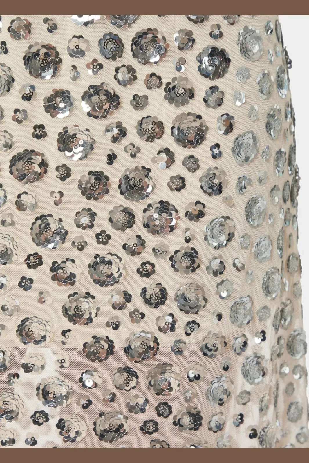 Neo Noir Nngilla Flower Sequins Skirt 167537 | Kjolar