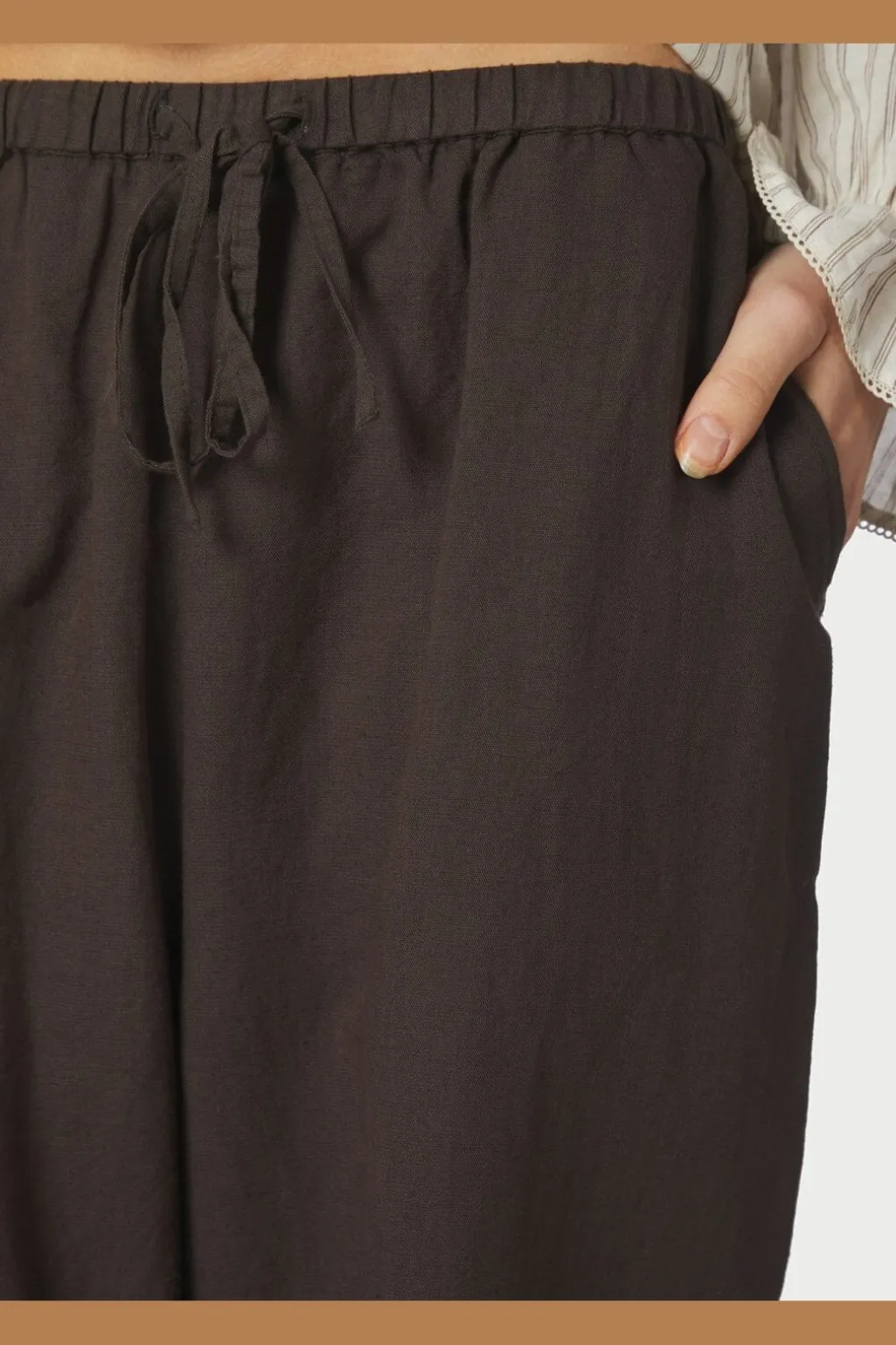 Nnheifa Linen Pants 167698
