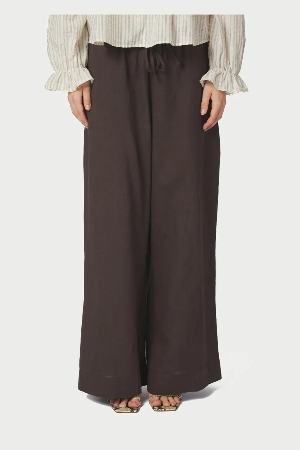 Nnheifa Linen Pants 167698