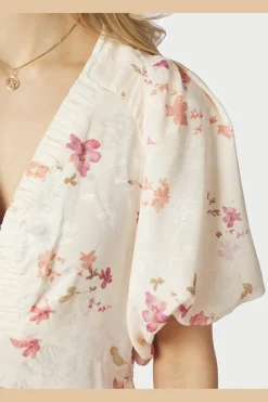 Nnillana Sateen Print Dress 168215