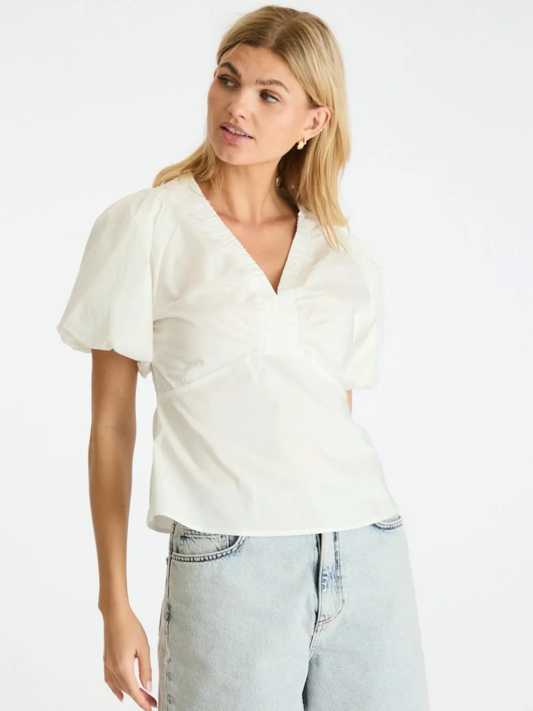 Neo Noir Nnirina Poplin Blouse | T-Shirts & Toppar