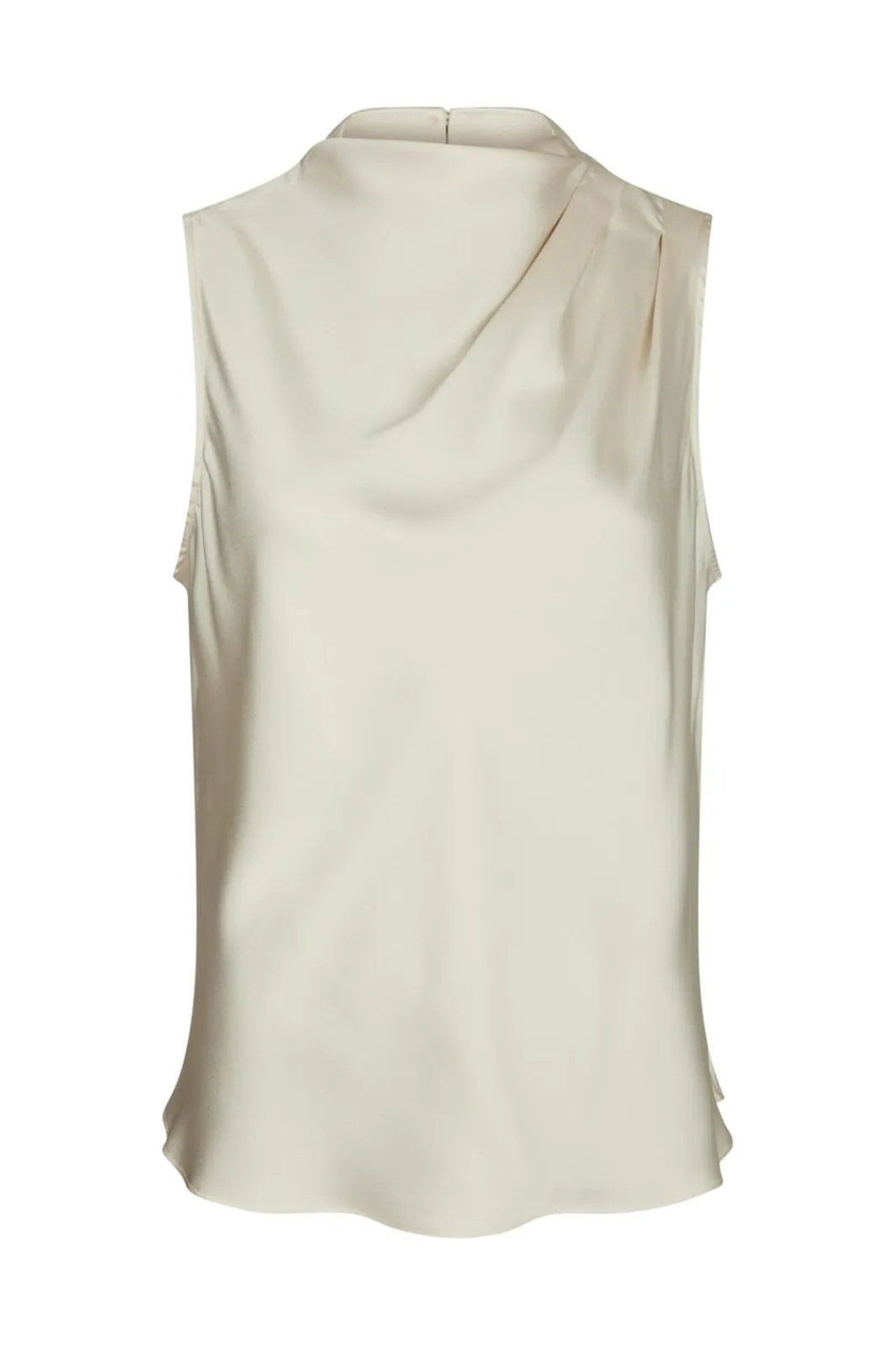 Neo Noir Nnisola Drapy Satin Top 167873 | T-Shirts & Toppar