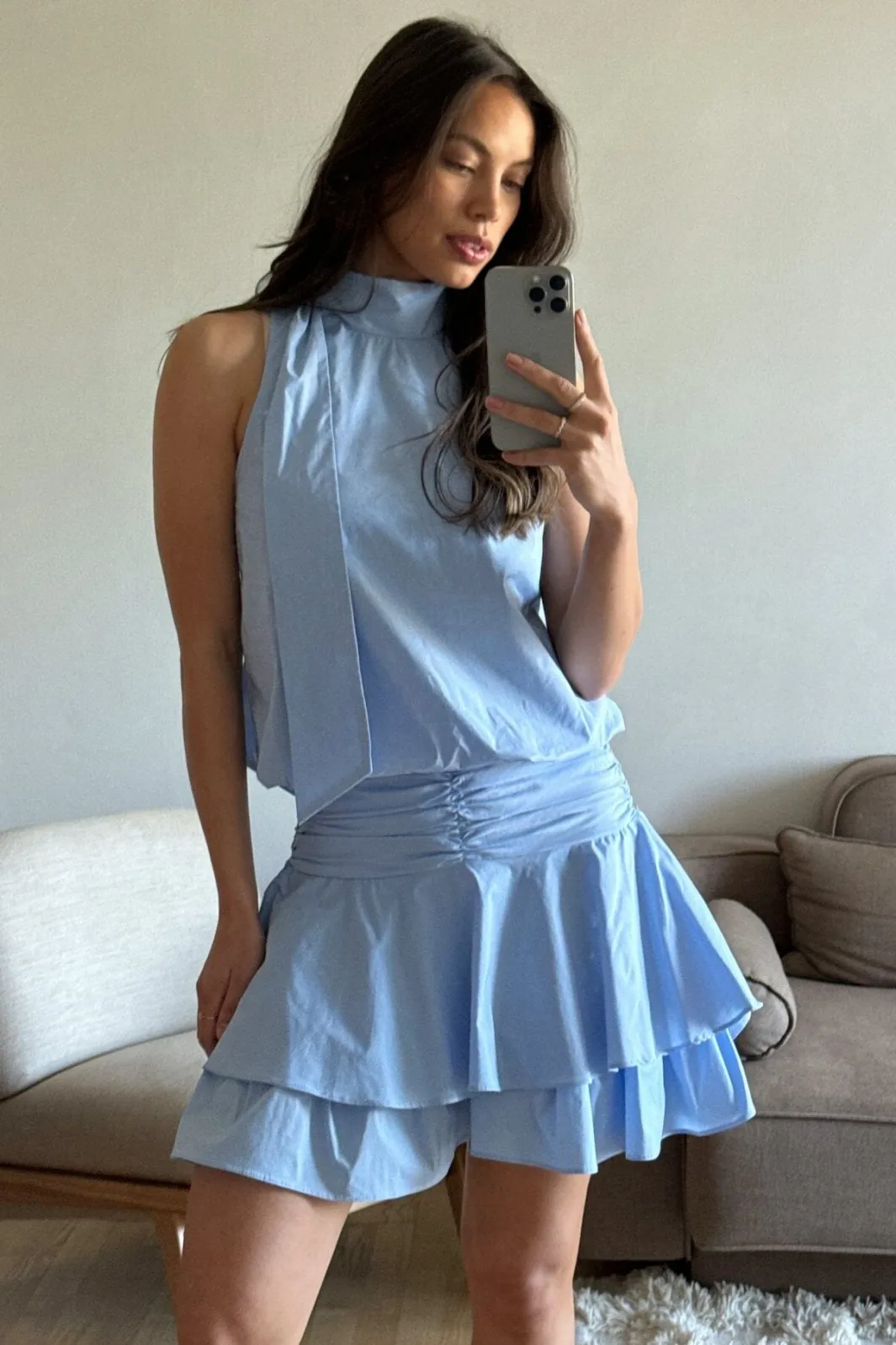 Neo Noir Nnjanie Poplin Skirt 168464 | Kjolar