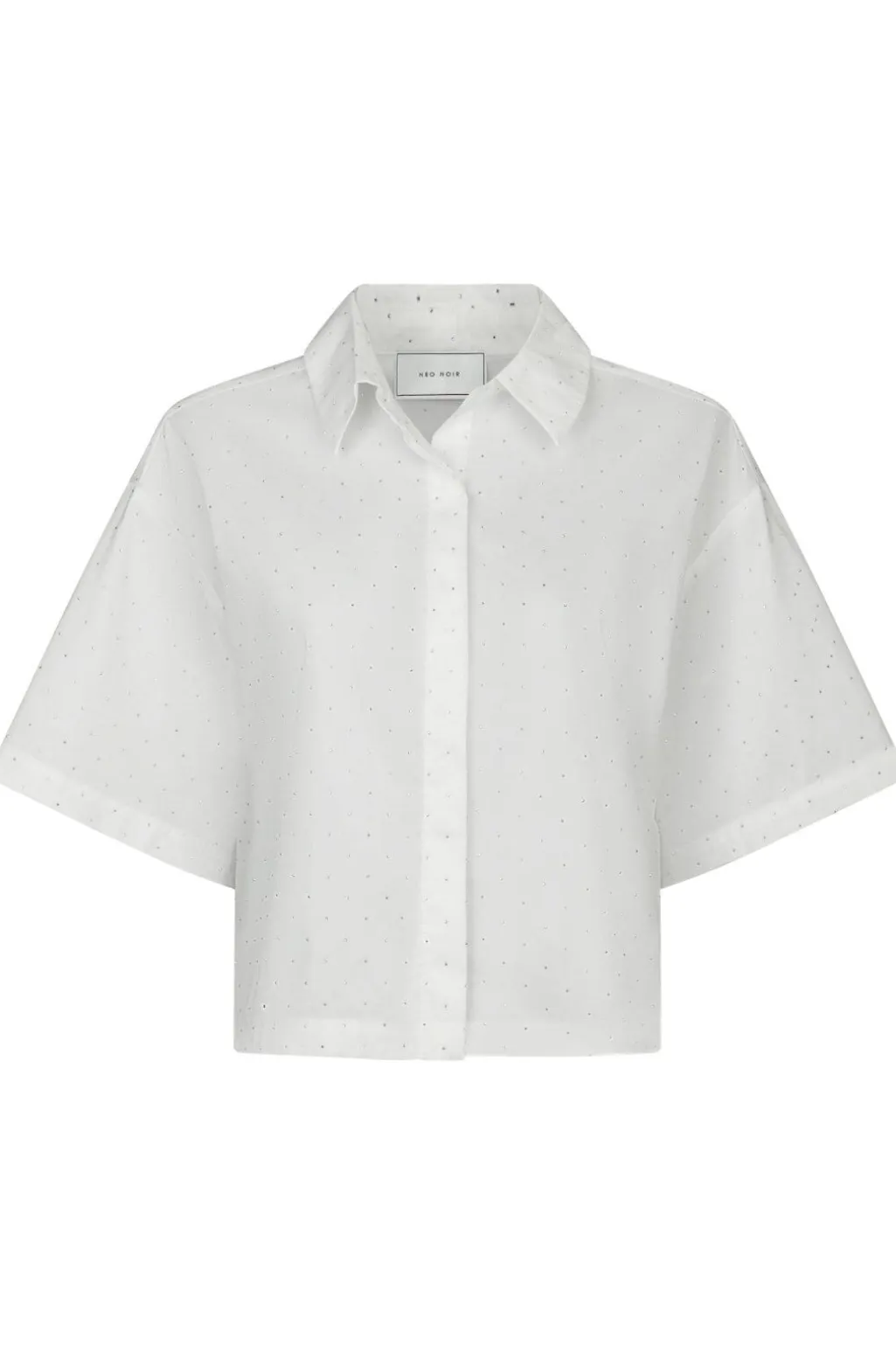 Nnjasie Poplin Stone Shirt 165711