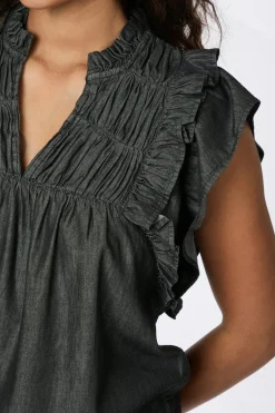 Nnjayla Denim Top 164536