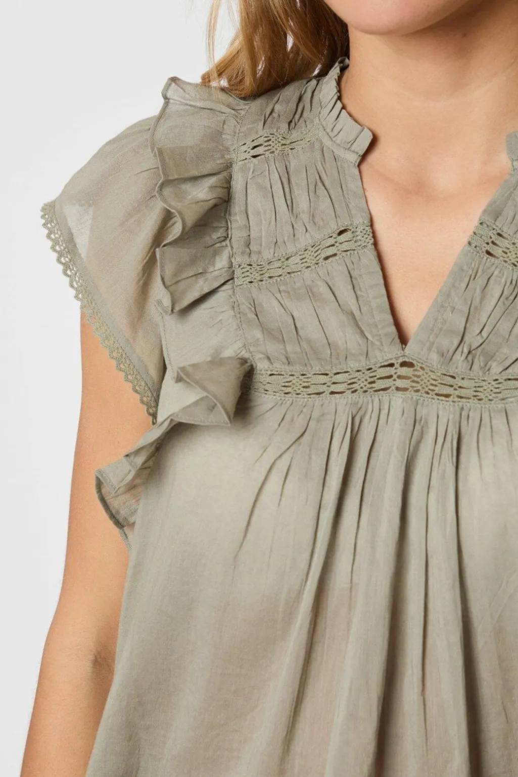 Nnjayla S Voile Top 159881