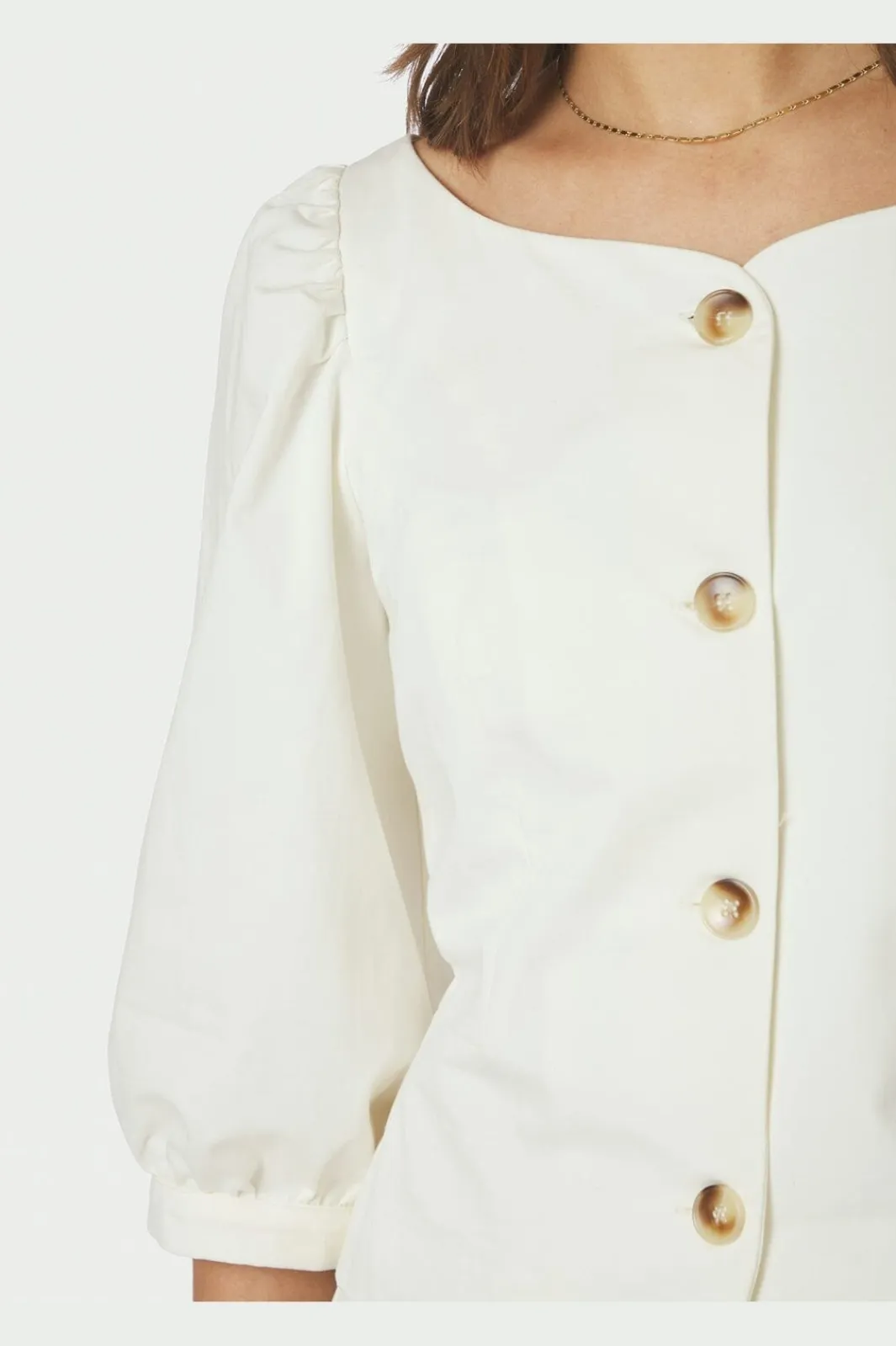 Neo Noir Nnjeannie Twill Blouse 167719 | Blusar & Skjortor