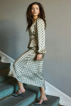 Neo Noir Nnjellima Dotted Blouse 167743 | Blusar & Skjortor|Set